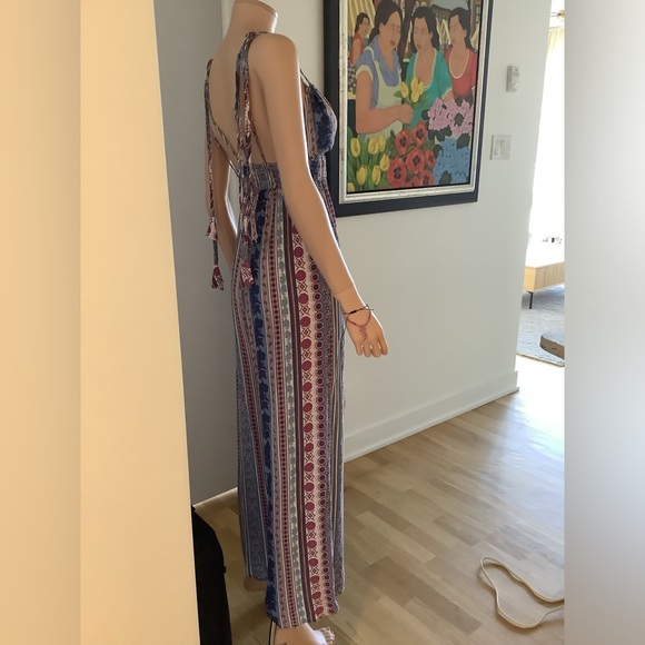 comfortable and sexy jumpsuit En cream - Picture 2 of 6